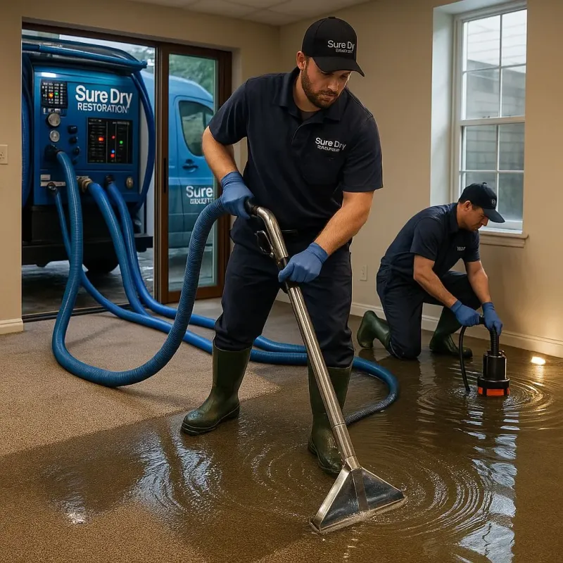 Water Extraction and Removal process in Kewanee, IL